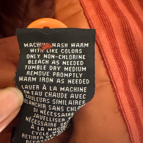 Volcom Women's Rust Striped Jacket - Picture 7 of 10